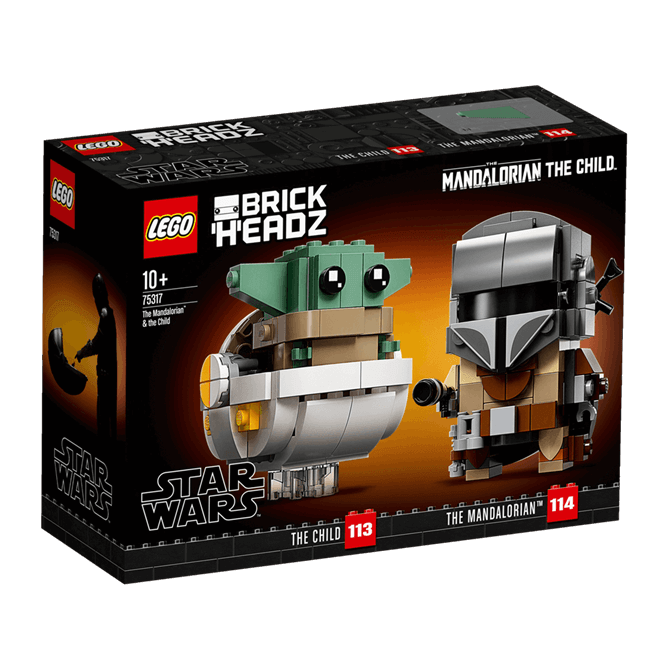 Lego Star Wars Mandalorian and Child Set 75317